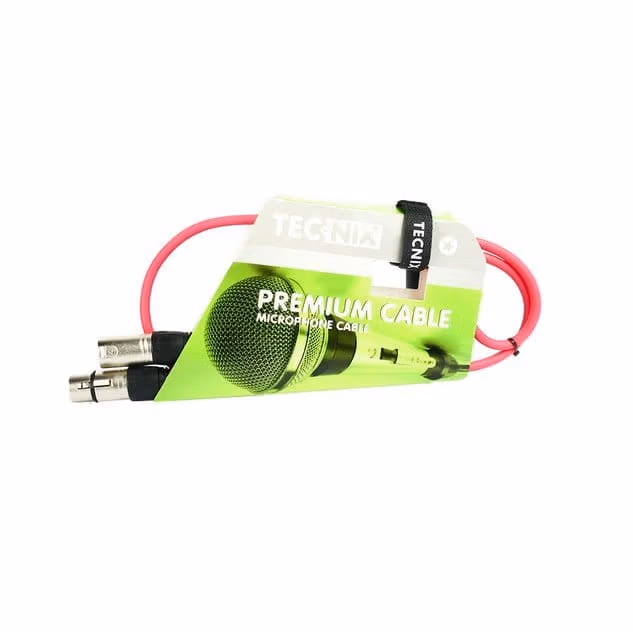 TECNIX 1 METER XLR MIC CABLE - BLACK - Image 8