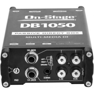 On-Stage DB1050 Passive Multi-Media DI Box