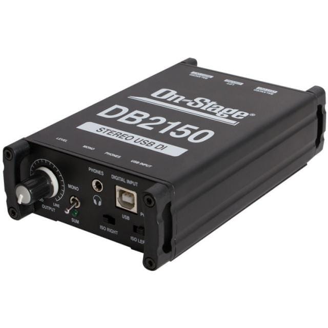On-Stage DB2150 Passive USB DI Box