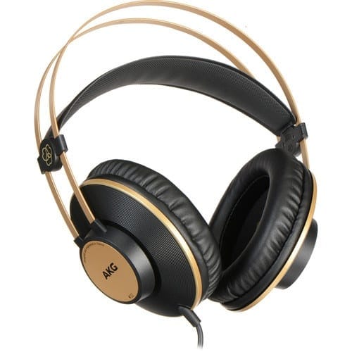 AKG K92 Closed-Back Studio Headphones 'Black & Gold'