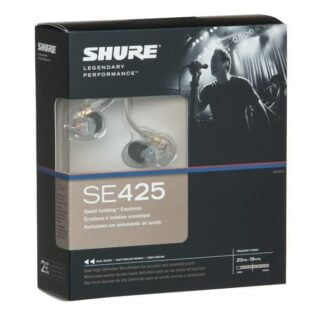 Shure SE425 Sound Isolating Earphones with Dual HD MicroDrivers