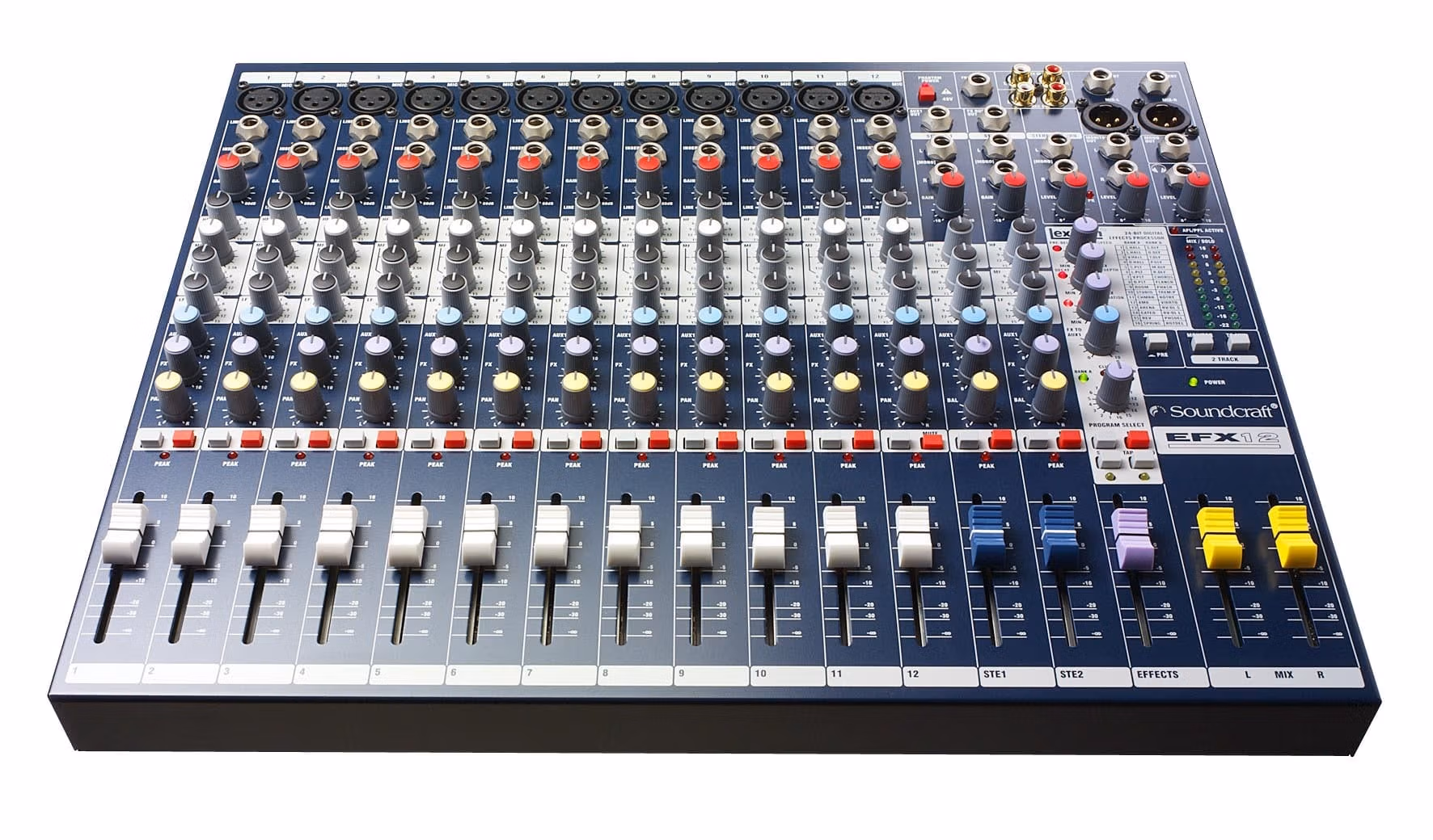 SoundCraft EFX12 Low-cost high-performance Mixer