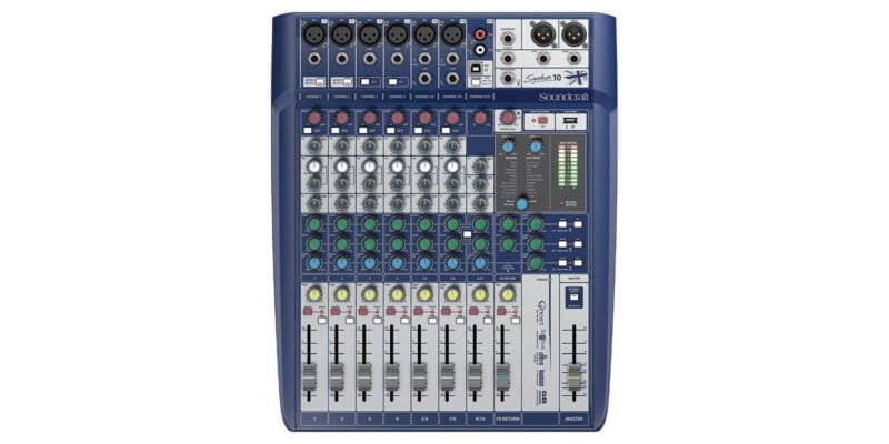 SoundCraft SIGNATURE 10 Compact Analogue Mixer