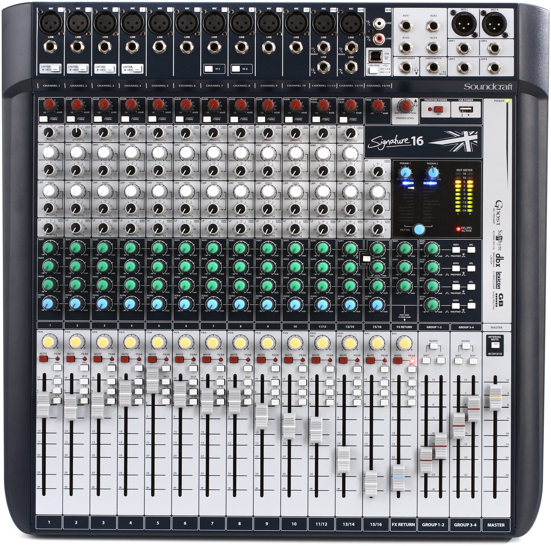 SoundCraft SIGNATURE 16 Compact Analogue Mixer for R12,625.00 at Bounce