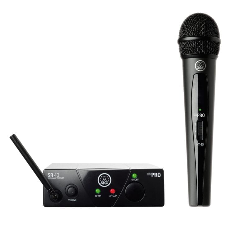 Get the AKG WMS40 Mini V at Bounce Online R2,345.00 – R2,625.00