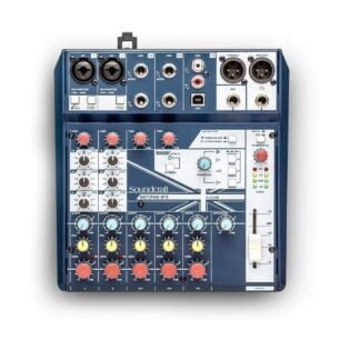 Soundcraft Notepad-8FX Small-format Analog Mixing Console with
