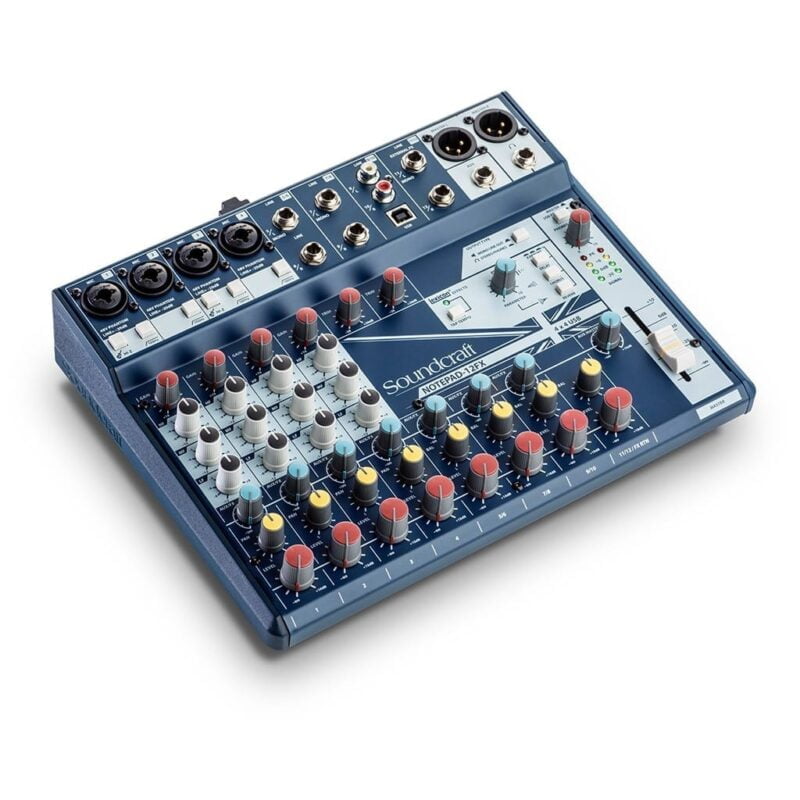 Soundcraft Notepad-12FX Small-format Analog Mixing Console with