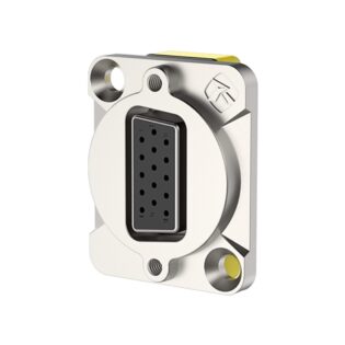 VGA FEMALE THROUGH SOCKET NICKEL PLATED SHELL