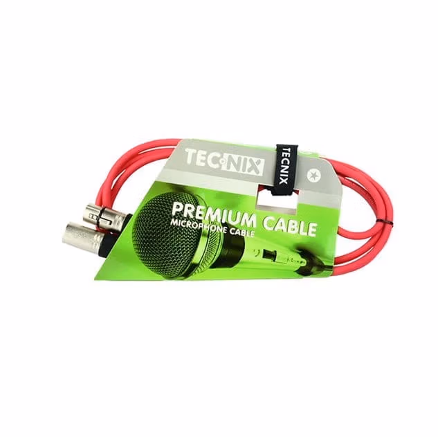 TECNIX 2 METER XLR MIC CABLE - BLACK - Image 2
