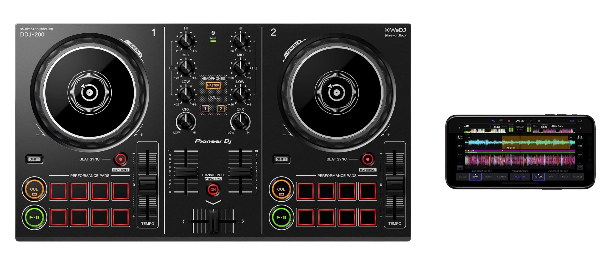 Pioneer DDJ-200 Smart DJ Controller - Image 4