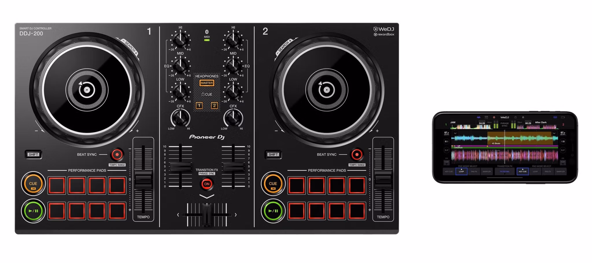 Pioneer DDJ-200 Smart DJ Controller - Image 4