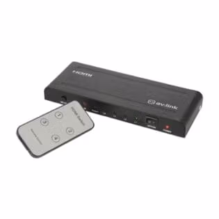 HDM41 1080p HDMI SWITCHES WITH IR REMOTE CONTROL