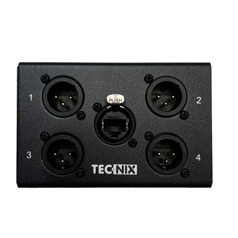 Tecnix Neutrik Distribution Box Bundle XLR over CAT5/6 at Bounce Online