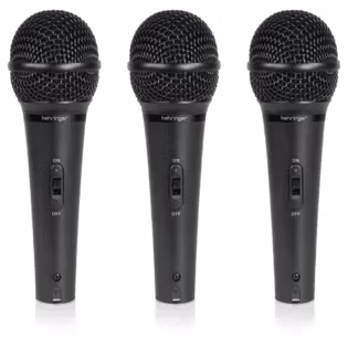 Behringer XM1800S Microphone (Set of 3)