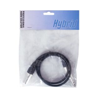 XLR Male-Jack Stereo 0.8m