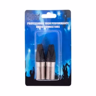 Hybrid 2 Pack XLR Male Inline