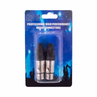 Hybrid 2 Pack XLR Female Inline