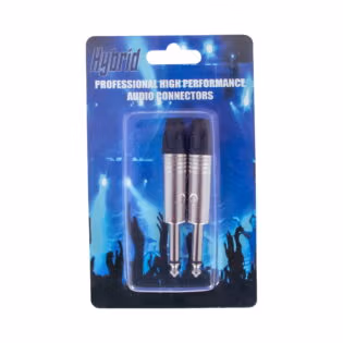 Hybrid 2 Pack Mono Jack (6.3mm)