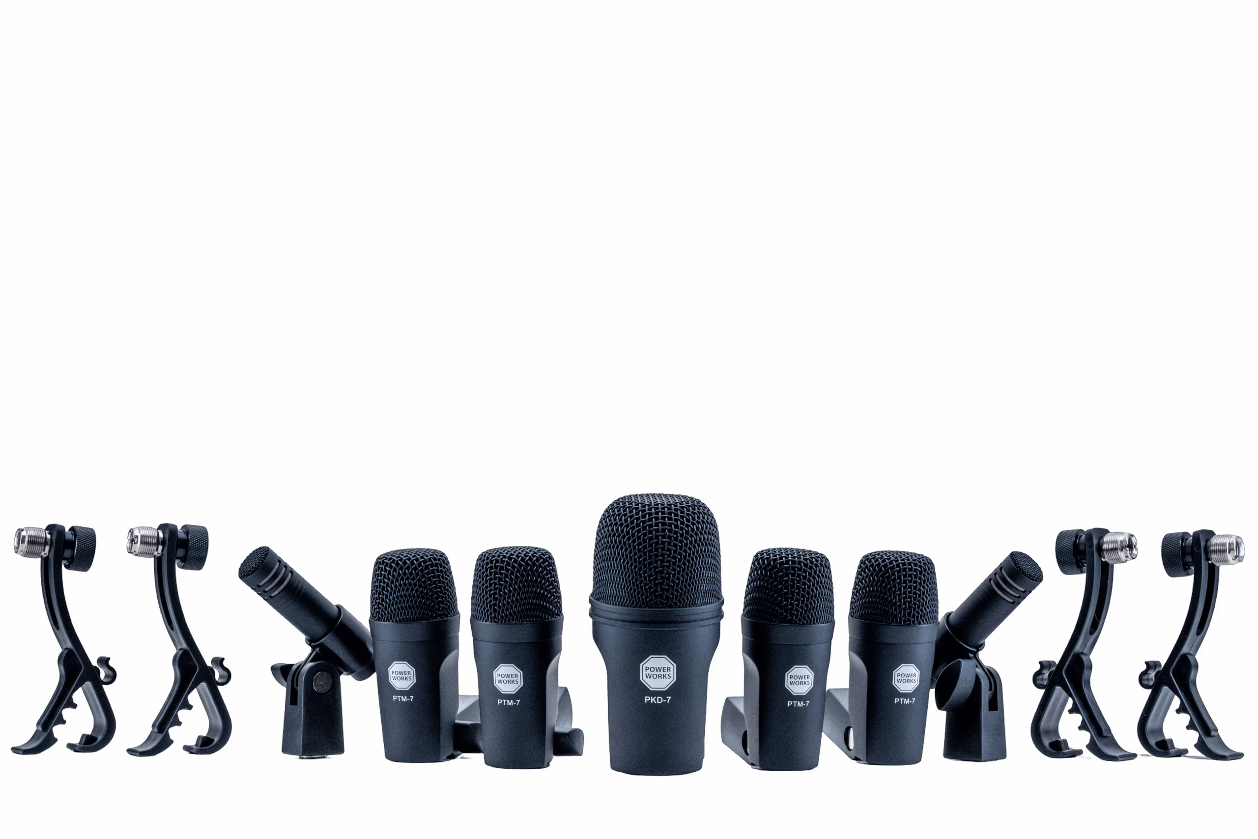 POWERWORKS PDMK-7 Drum Mic Set - Image 2