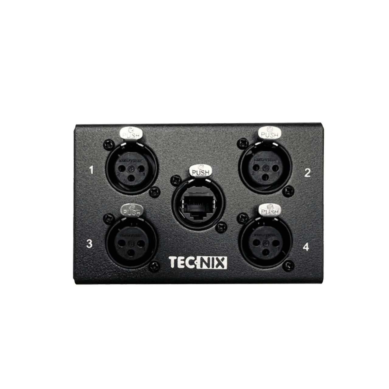 TECNIX NEUTRIK DISTIBUTION BOX - 4 X FEMALE XLR - Image 4