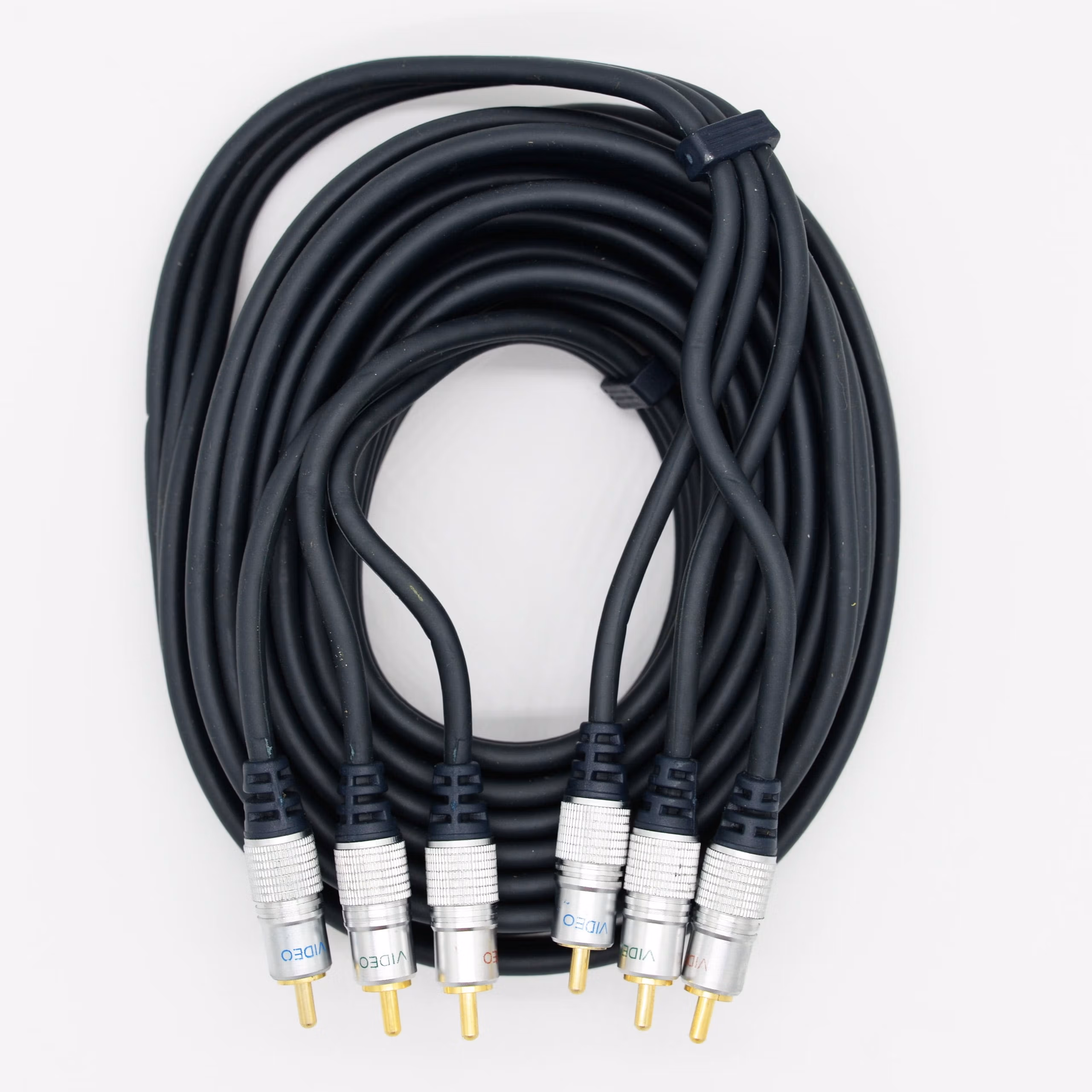 Component video lead 3 x RCA to 3 x RCA, 75 Ohms, 5m - Image 2