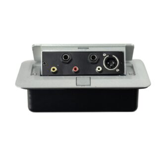 Tecnix Panel Box 2J, RCA, XLRM - Close Lid