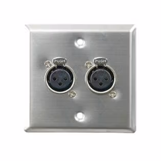 TECNIX PANEL BOX 2XLRF - WALL MOUNT