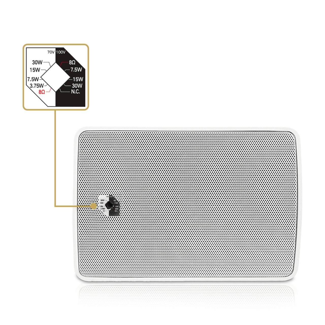 Sound Town TARVOS-4W Surface Mount Speakers - Pair - Image 5