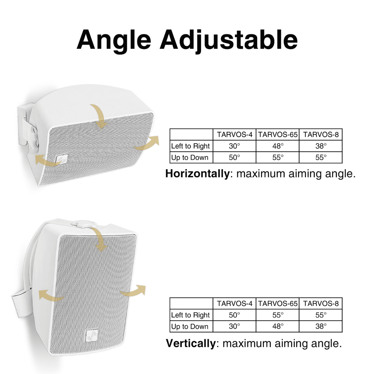 Sound Town TARVOS-4W Surface Mount Speakers - Pair - Image 6