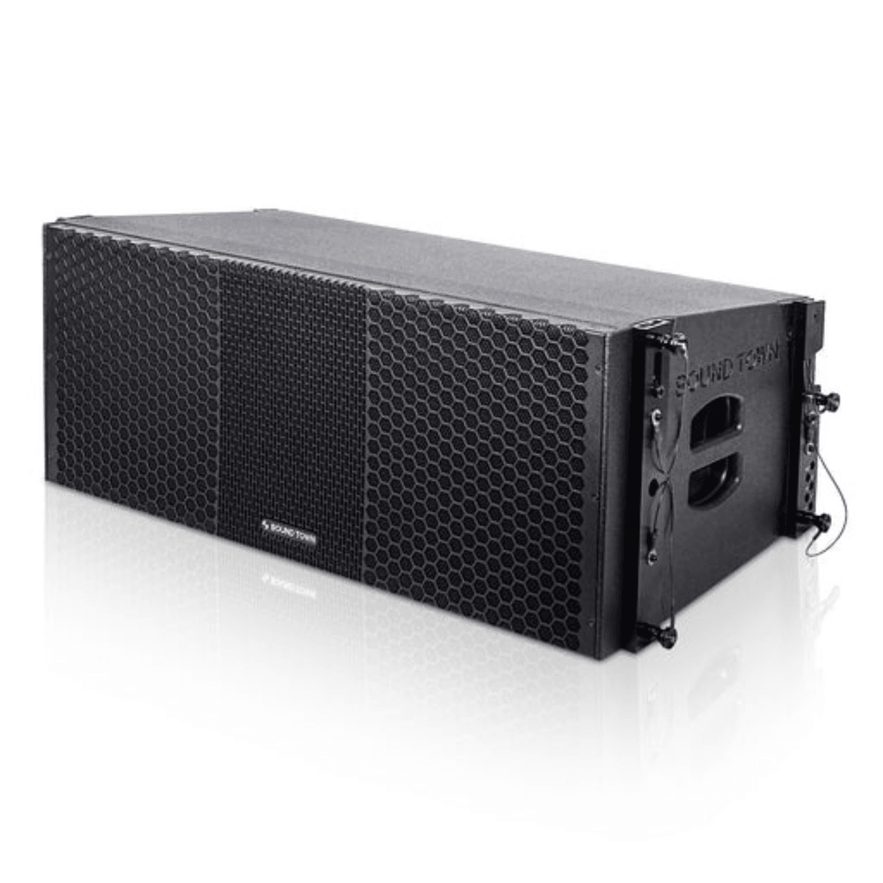 Powerworks ZETHUS Series Dual 10" Powered Line Array Loudspeaker - Pair - Image 3