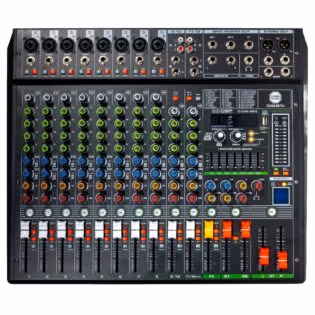 POWERWORKS 12 CH Mixer with BT and USB X2004BTU