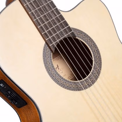 CORT AC120CE Classic Electric Cutaway Guitar Including Bag - Image 2