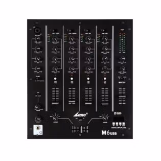 LANE M6 USB DJ Mixer