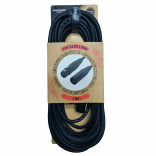 PowerWorks PW-XLR310BK 10M XLR Male to Female Cable