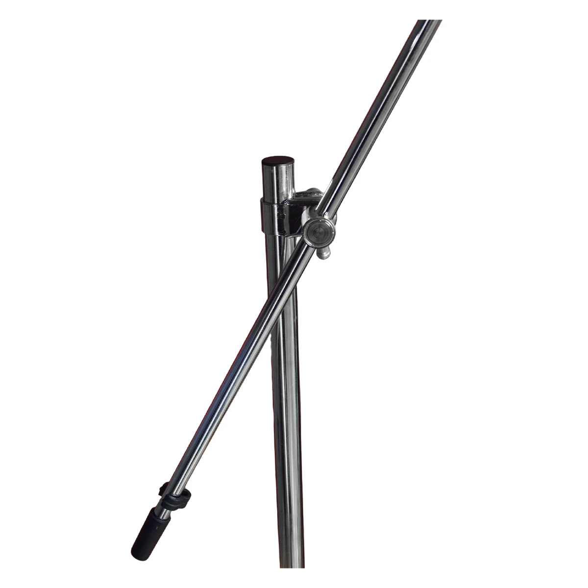 Imix Boom Arm Round Base Silver Mic Stand - Image 3