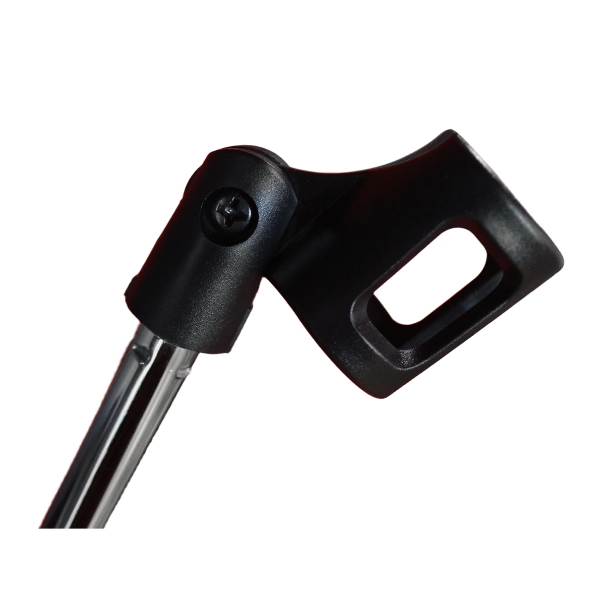 Imix Boom Arm Round Base Silver Mic Stand - Image 4