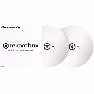 Pioneer DJ RB-VD1-W White Control Vinyl (PAIR)