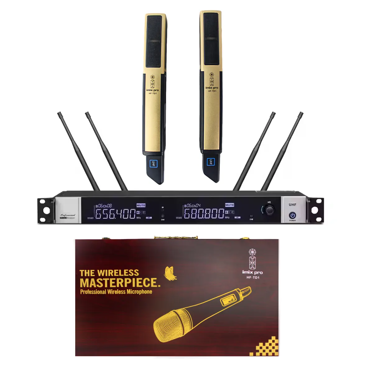 Imix IMHF-TD1G Dual Digital Wireless Microphone