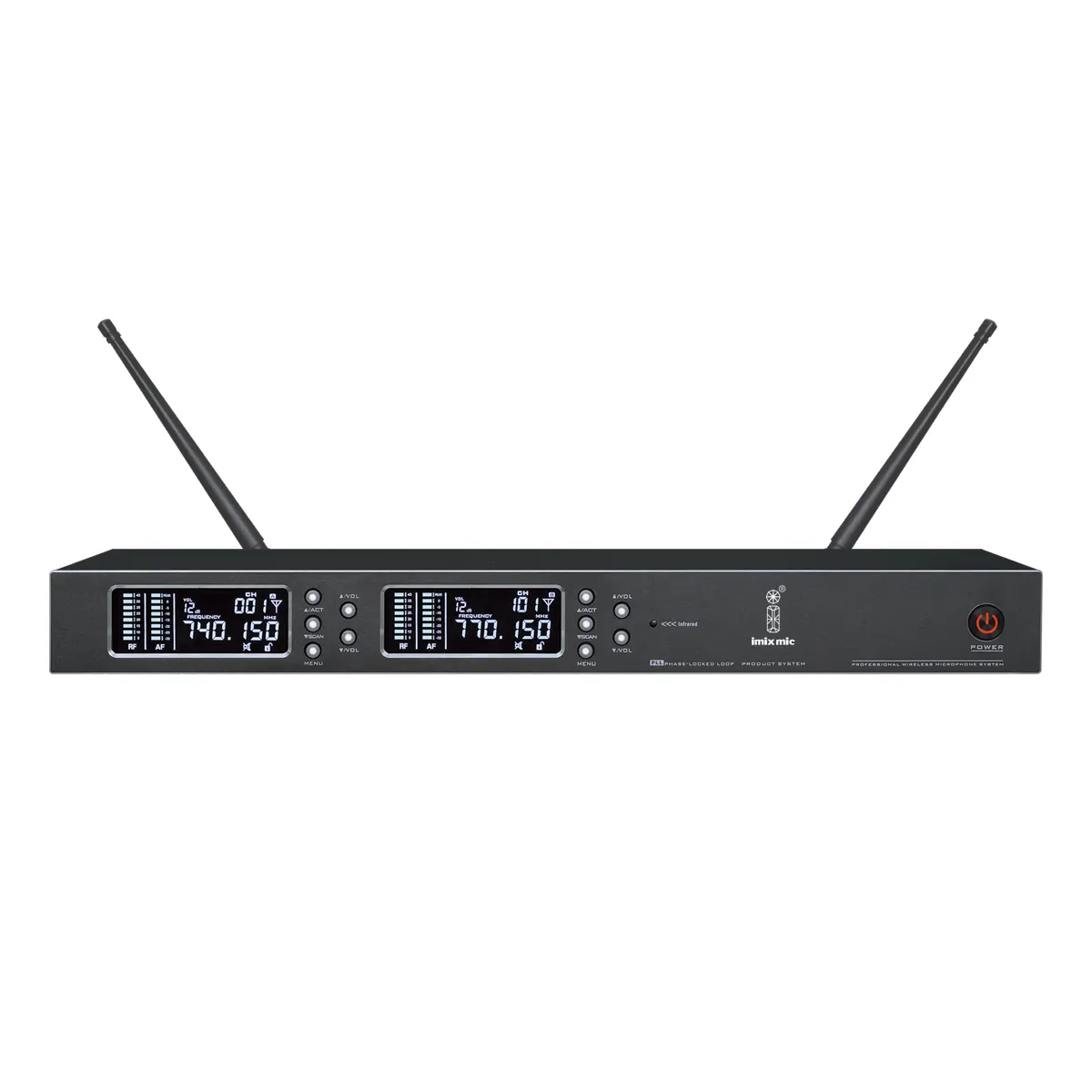 Imix K9000 UHF Adjustable Frequency Wireless Microphone - Image 4