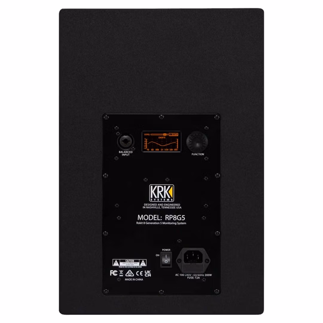 KRK RP8G5 8” Rokit Generation Five Powered Studio Monitor (EACH) - Image 3