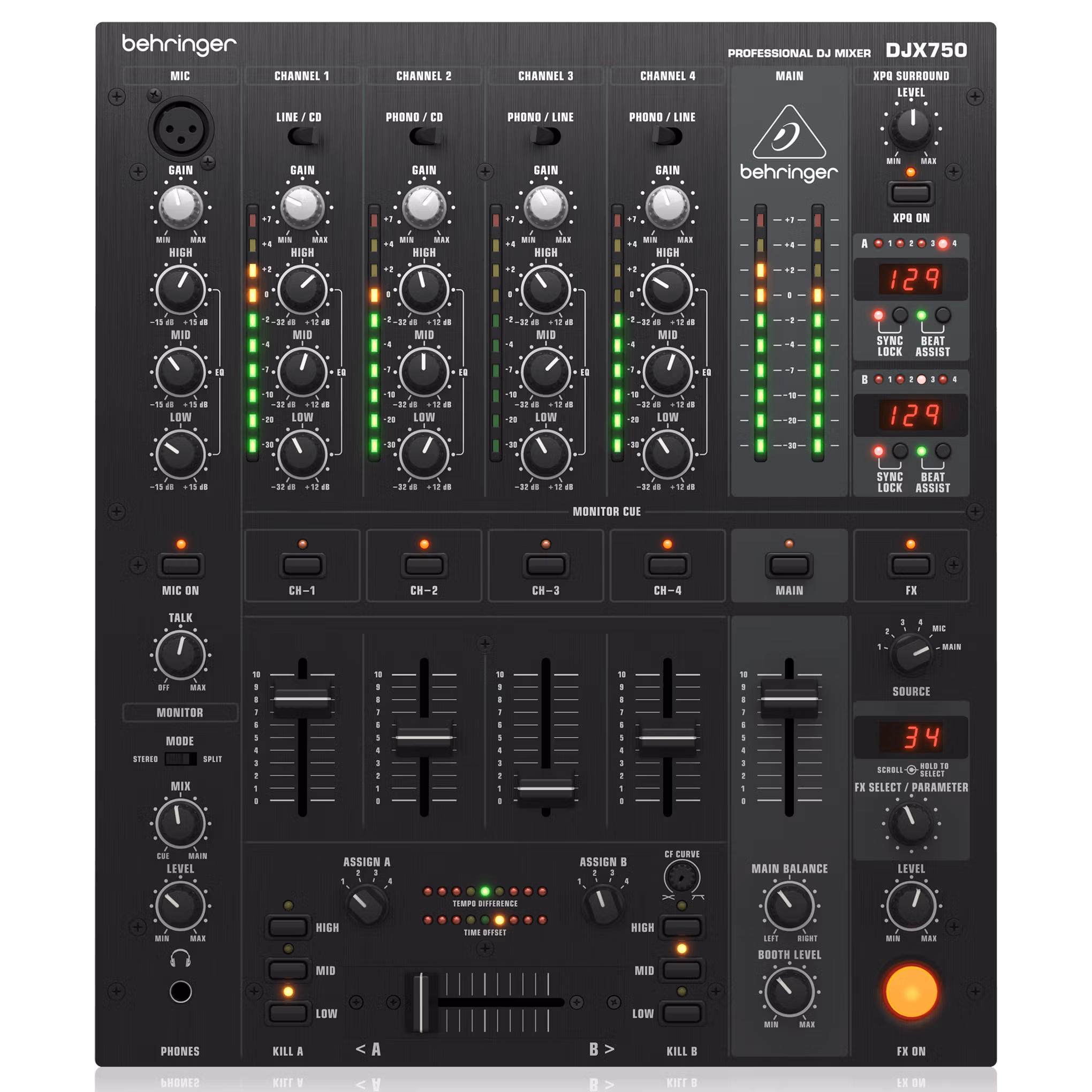 Behringer Mixer DJX750 USB