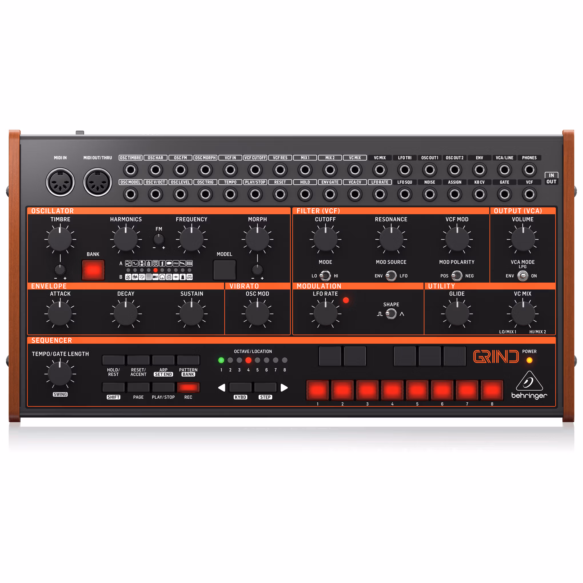 Behringer GRIND Hybrid Semi-Modular Synthesizer