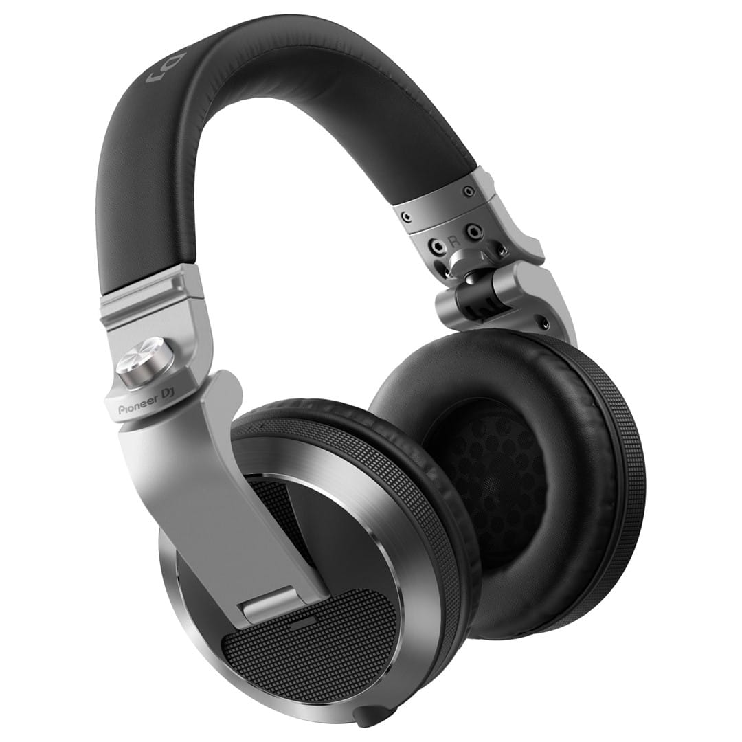 Pioneer DJ HDJ-X7-S Professional Over-Ear DJ Headphones in Silver - Image 2