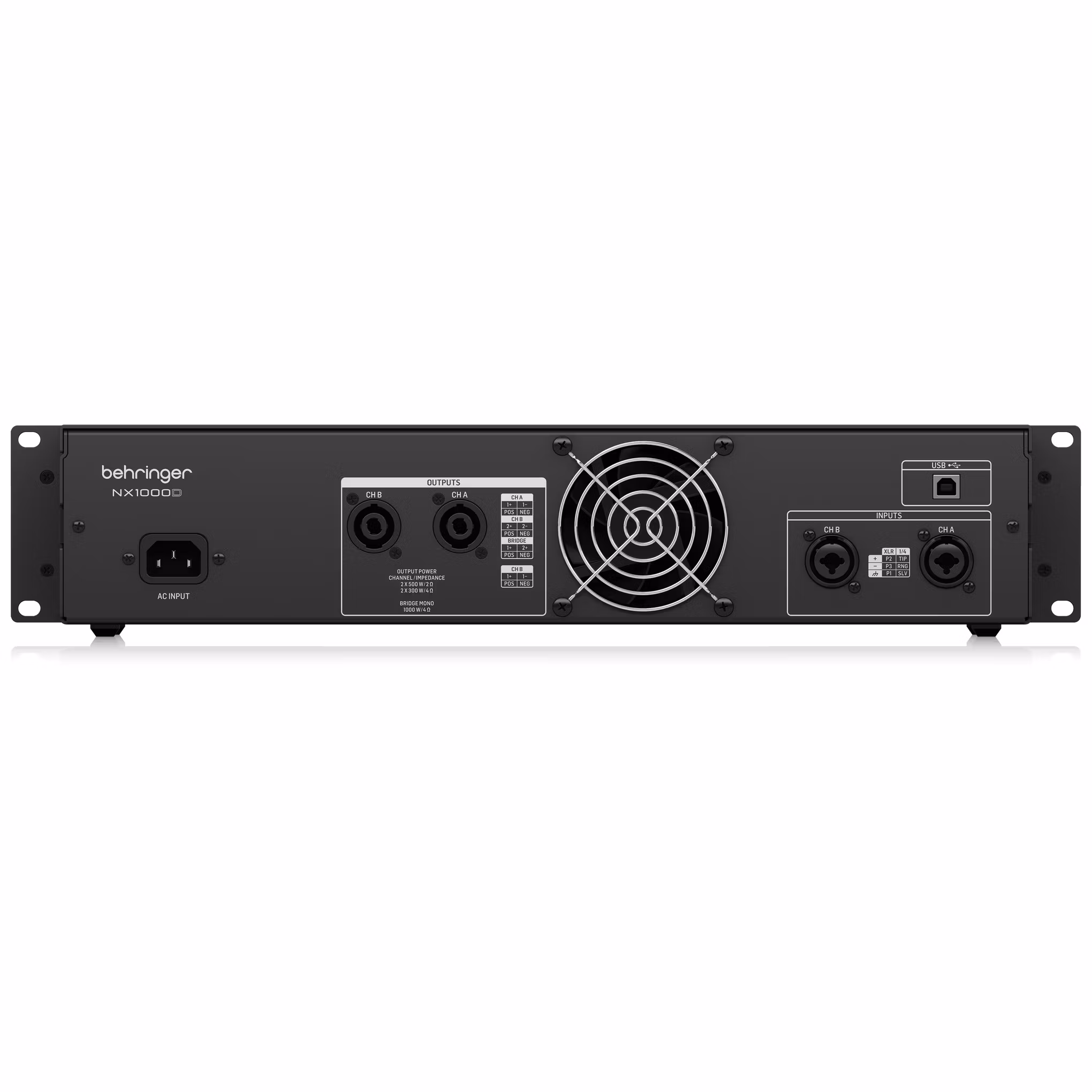 Behringer NX1000D Amplifier - Image 3