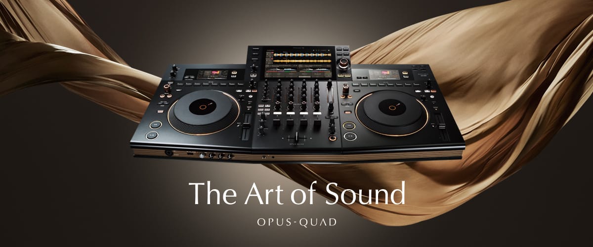 Pioneer DJ OPUS-QUAD professional all-in-one DJ system — available in South Africa from Bounce Online