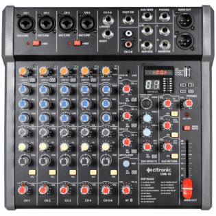 CITRONIC CMB-10 MUSIC MIXER 5-CH DSP/BT/USB/PC