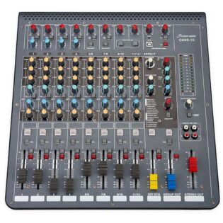 STUDIOMASTER - C6XS-12 12 CHANNEL COMPACT MIXER