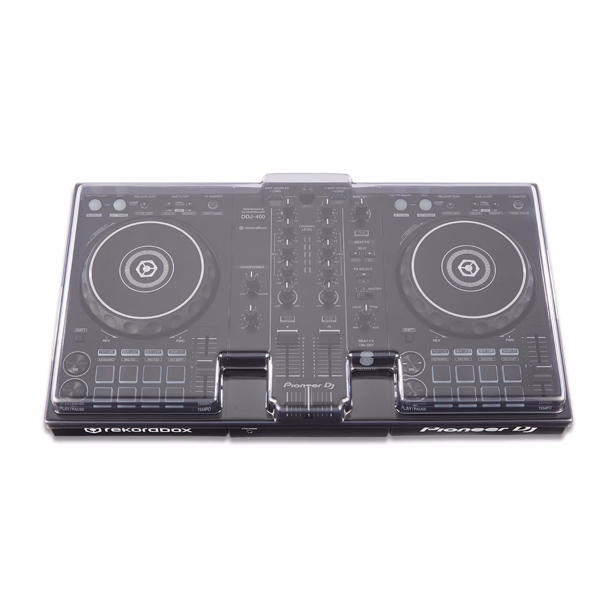 Decksaver LE Pioneer DJ DDJ-400 Cover (Light Edition)
