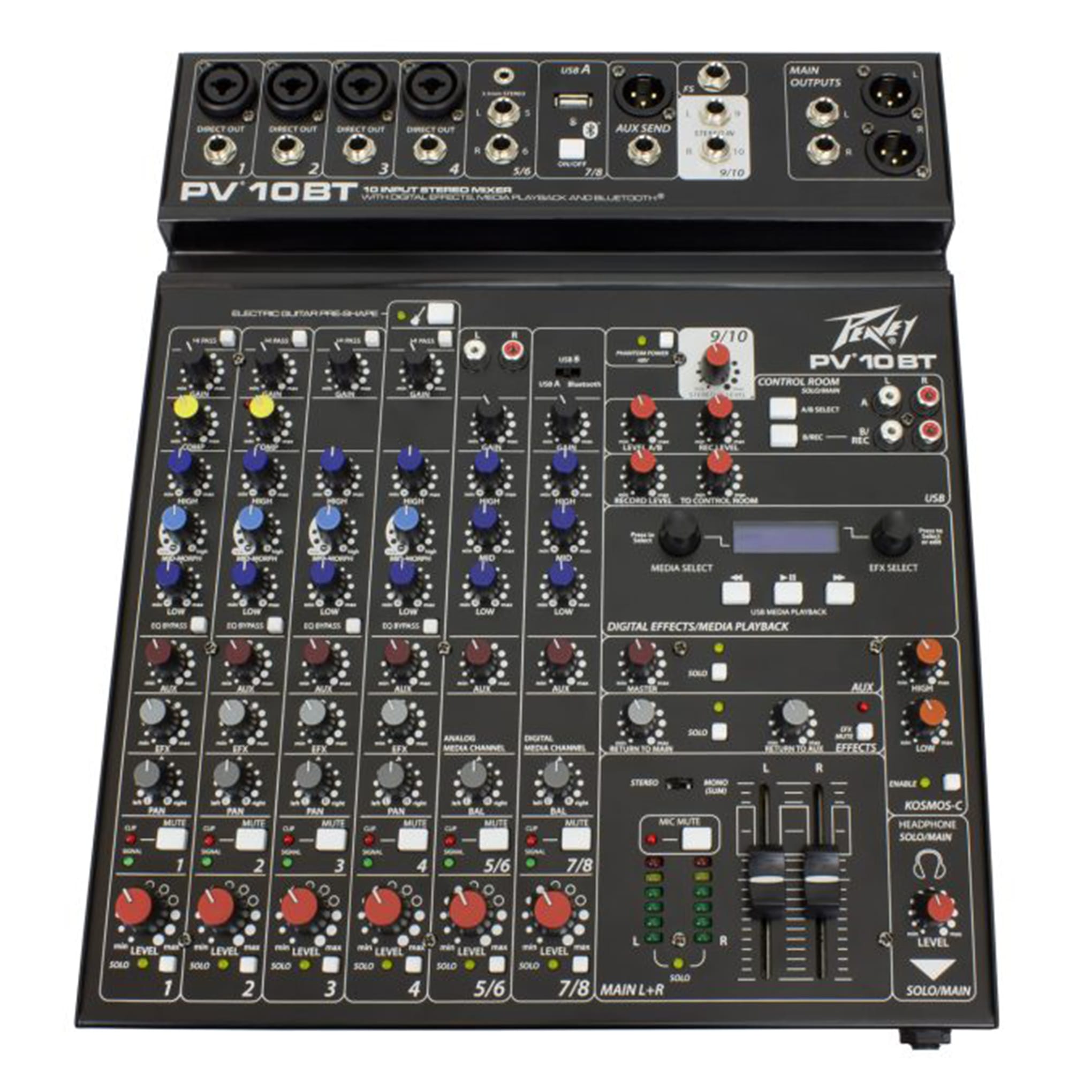 Peavey 10 BT Compact Mixer with Bluetooth