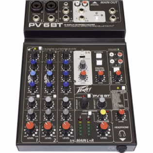 Peavey PV6 BT Mixer